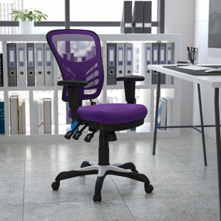 Linon violet online office chair